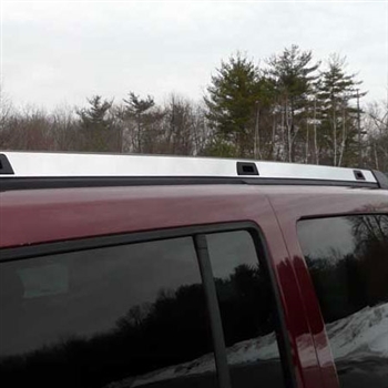 Jeep Commander Chrome Roof Rack Trim, 2006, 2007, 2008, 2009, 2010