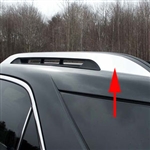 Chevrolet Equinox 'Factory Roof Rack' Chrome Trim, 2010, 2011, 2012, 2013, 2014, 2015, 2016, 2017