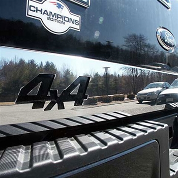 Ford F150 Chrome Tailgate Trim with 4x4 cut-out, 2004, 2005, 2006, 2007, 2008, 2009, 2010, 2011, 2012, 2013, 2014