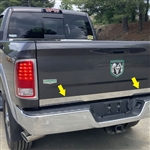 Ram 2500 Chrome Tailgate Trim, 2010, 2011, 2012, 2013, 2014, 2015, 2016, 2017, 2018