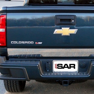 Chevrolet Colorado Chrome Tailgate Trim, 2015, 2016, 2017, 2018, 2019, 2020, 2021, 2022