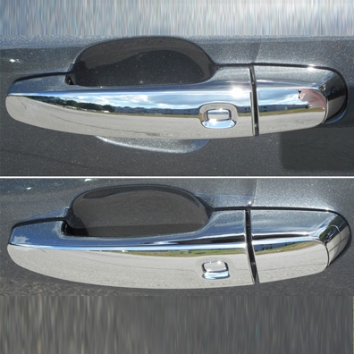 Chevrolet Equinox Chrome Door Handle Covers, 2018, 2019, 2020, 2021, 2022, 2023, 2024