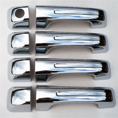 Ram Chrome Door Handle Cover Set, 2019, 2020, 2021, 2022, 2023, 2024