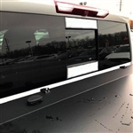 Chevrolet Silverado Rear Window Accent Trim, 2019, 2020, 2021, 2022, 2023