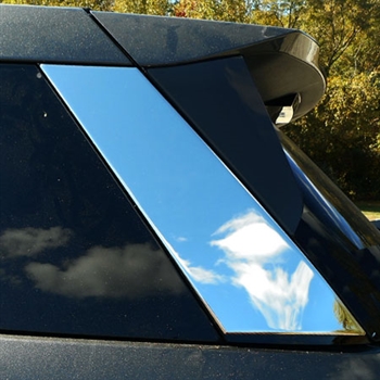 Ford Explorer Chrome Rear Window Trim, 2pc 2020, 2021, 2022, 2023, 2024, 2025, 2026