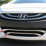 Hyundai Elantra GT Chrome Lower Grille Accent Trim, 2013, 2014, 2015