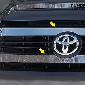 Toyota Tundra Chrome Grille Accent Trim, 2014, 2015, 2016, 2017, 2018, 2019, 2020, 2021