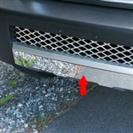 Toyota FJ Cruiser Chrome Lower Grille Accent Trim, 2007, 2008, 2009, 2010, 2011, 2012, 2013, 2014