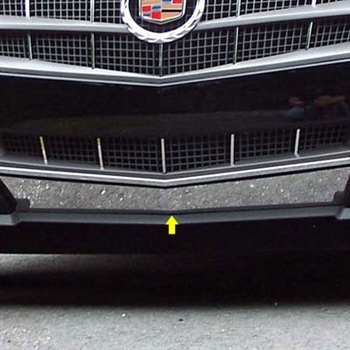 Cadillac CTS Chrome Lower Grille Accent Trim, 2008, 2009, 2010, 2011, 2012, 2013