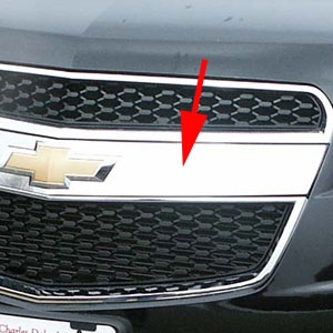 Chevrolet Equinox Chrome Grille Accent, 2010, 2011, 2012, 2013, 2014, 2015
