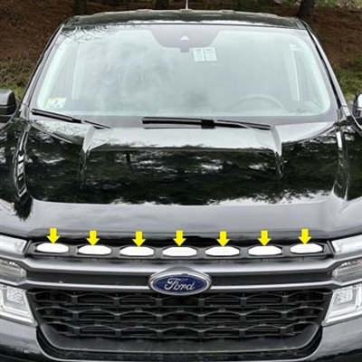 Ford Maverick Chrome Accent Trim, 7pc 2022, 2023, 2024, 2025, 2026