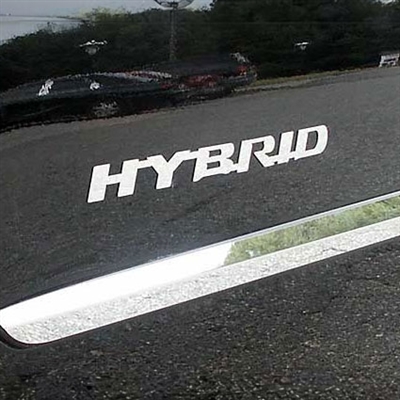 Lexus RX 'Hybrid' Logo Trim, 2pc 2004, 2005, 2006, 2007, 2008, 2009