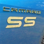 Chevrolet Camaro Chrome SS Letters (2"), 2010, 2011, 2012, 2013, 2014, 2015