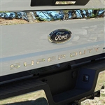 Ford Super Duty Tailgate Chrome Letter Set, 2017, 2018, 2019