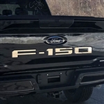 Ford F150 Tailgate Chrome Letter Set, 2021, 2022, 2023