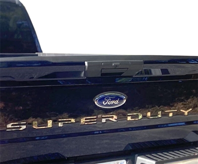 Ford Super Duty Tailgate Chrome Letter Set, 2023, 2024, 2025, 2026