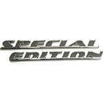 Chrome Special Edition Emblem Set