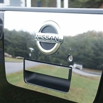 Nissan Titan Chrome Tailgate Handle and Surround Trim, 2pc. Set, 2004, 2005, 2006, 2007, 2008, 2009, 2010, 2011, 2012, 2013