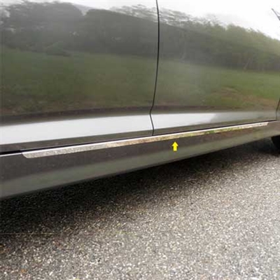 Kia Optima Chrome Lower Side Accent Trim, 2011, 2012, 2013, 2014, 2015