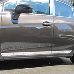 Honda Civic Sedan Chrome Lower Door Rocker Panel Trim, 2012, 2013, 2014, 2015