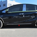 Toyota Prius C Rocker Panel Trim (below door), 2012, 2013, 2014, 2015, 2016, 2017