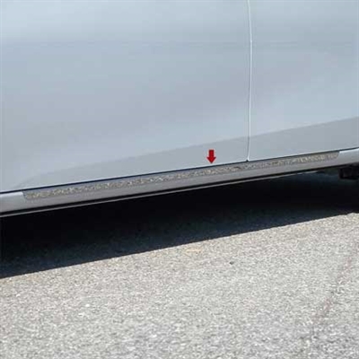 Toyota Corolla Rocker Panel Trim (below door), 2014, 2015, 2016, 2017, 2018, 2019