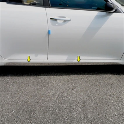 Kia Optima Rocker Panel Trim, 4pc 2016, 2017, 2018, 2019, 2020