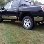 Nissan Titan Crew Cab Rocker Panel Set (with rear cargo box), 13pc 2004, 2005, 2006, 2007, 2008, 2009, 2010, 2011, 2012, 2013, 2014