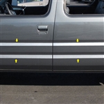 Honda Ridgeline Chrome Rocker Panel Set, 2006, 2007, 2008, 2009, 2010, 2011, 2012