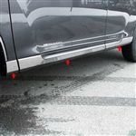 Toyota Highlander Chrome Rocker Panel Trim,,6pc. Set, 2008, 2009, 2010, 2011