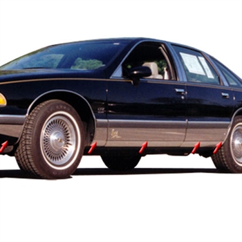 Chevrolet Caprice Chrome Rocker Panel Trim Set, 14 pc 1993, 1994, 1995, 1997, 1997