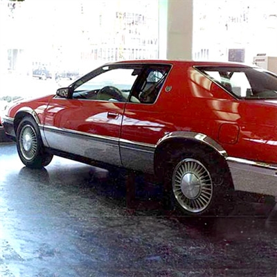 Cadillac Eldorado Chrome Rocker Panel Set, 1995, 1996, 1997, 1998, 1999, 2000, 2001, 2002, 2003, 2004, 2005