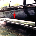 Cadillac Seville Chrome Rocker Panel Trim, 8pc. Set, 1998, 1999, 2000, 2001, 2002, 2003, 2004