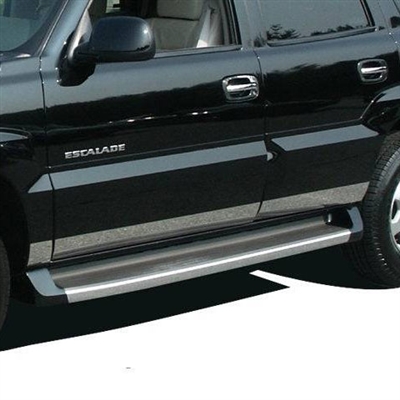 Cadillac Escalade Chrome Rocker Panel Trim, 2002, 2003, 2004, 2005, 2006