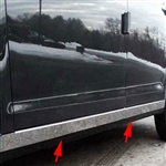 Chevrolet Malibu Chrome Rocker Panel Trim (below door) 2008, 2009, 2010, 2011, 2012