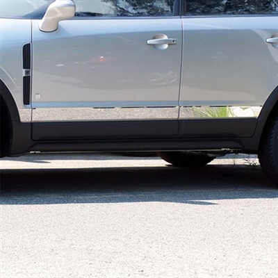 Saturn Vue Chrome Rocker Panel Trim, 6pc 2008, 2009, 2010