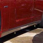 Dodge Charger Chrome Rocker Panel Trim, 2015, 2016