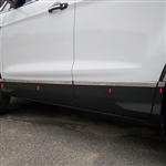Ford Escape Chrome Lower Door Rocker Panel Trim, 2013, 2014, 2015, 2016, 2017, 2018, 2019