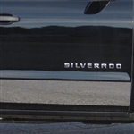 Chevrolet Silverado Chrome Rocker Panel Trim, 2014, 2015, 2016, 2017, 2018