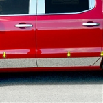 Chevrolet Silverado 1500 Chrome Rocker Panel Trim, 6pc. Set, 2019, 2020, 2021, 2022, 2023