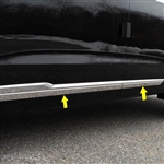 Cadillac XT6 Chrome Rocker Panel Set, 2020, 2021, 2022, 2023