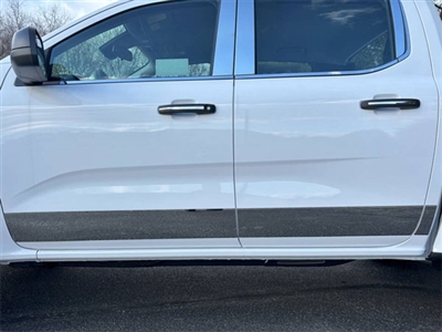 Ford Ranger Chrome Rocker Panel Trim (installs on lower door), 6pc, 2024, 2025, 2026