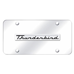 Chrome License Plate - Ford Thunderbird