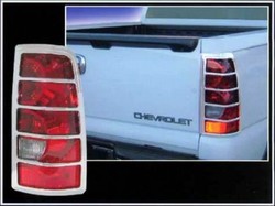 Chevrolet Silverado Chrome Tail Light Bezels, 2003, 2004, 2005, 2006