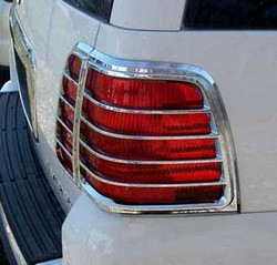 Lincoln Navigator Chrome Tail Light Bezels, 2003, 2004, 2005, 2006