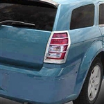 Dodge Magnum Chrome Tail Light Covers, 2005, 2006, 2007, 2008