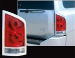 Nissan Armada Chrome Tail Light Bezels, 2004, 2005, 2006, 2007, 2008, 2009, 2010, 2011, 2012, 2013, 2014, 2015