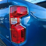 Chevrolet Silverado Chrome Tail Light Bezels, 2019, 2020, 2021, 2022, 2023, 2024, 2025, 2026