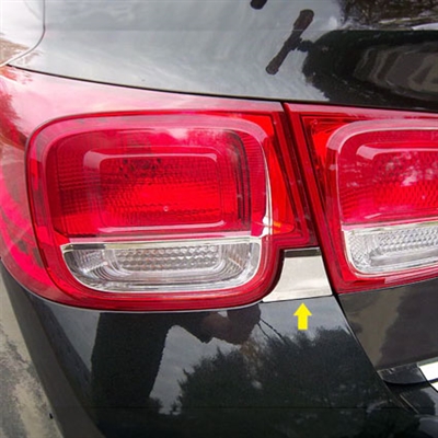 Chevrolet Malibu Chrome Tail Light Insert Trim, 2pc 2013, 2014, 2015