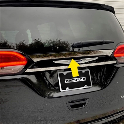 Chrysler Pacifica Chrome Tailgate Trim, 2017, 2018, 2019, 2020, 2021
